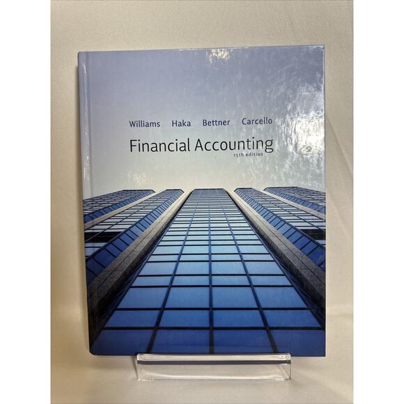 LOOSE-LEAF VERSION FINANCIAL ACCOUNTING By Jan Williams & Susan Haka - Picture 1 of 4